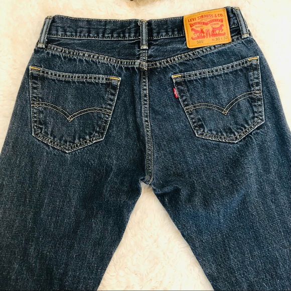 Men’s 505 Straight Leg Jeans 30x32 - Picture 6 of 6